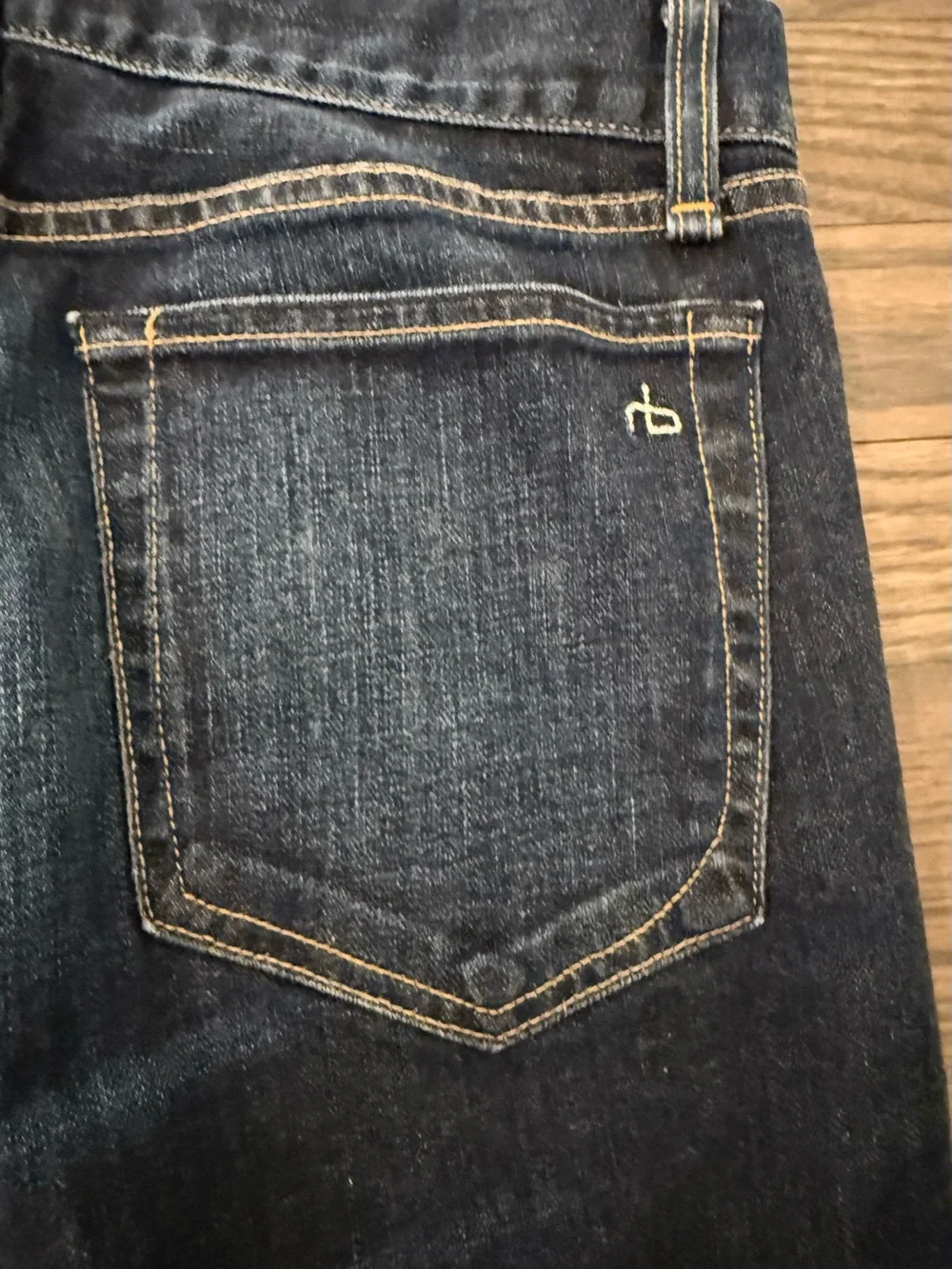 rag & bone Men's Slim Straight Jeans - Indigo 31x30